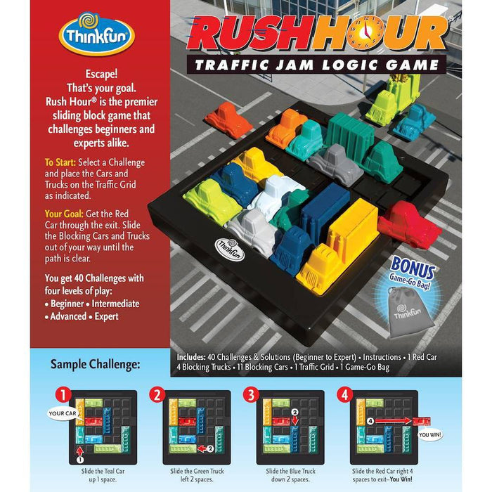 Thinkfun Rush Hour Strategy Board Game