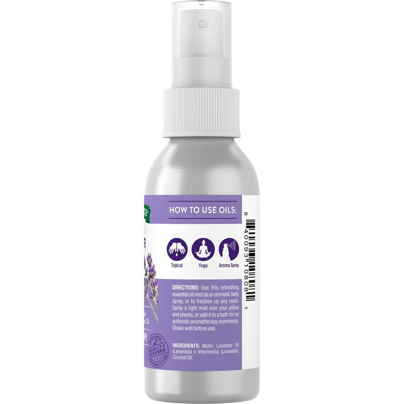 Nature's Truth Rejuvenating Lavender Aromatherapy Essential Oil Mist Spray - 2.4 fl oz