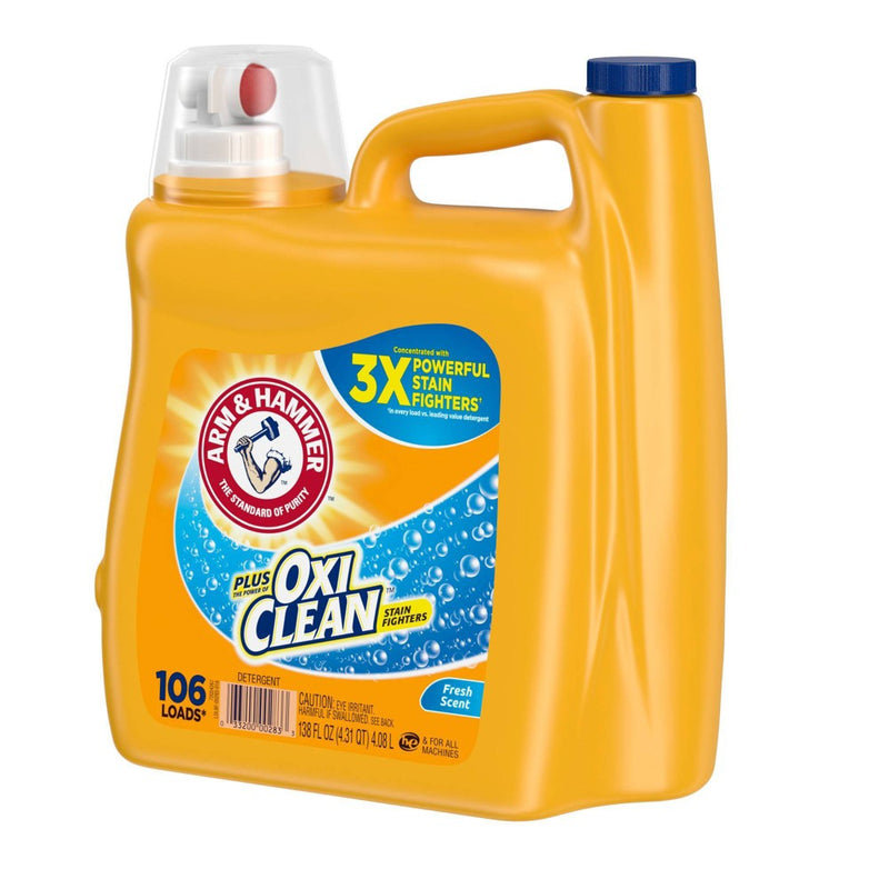Arm & Hammer  Plus OxiClean Fresh Scent Liquid Laundry Detergent - 167 fl oz
