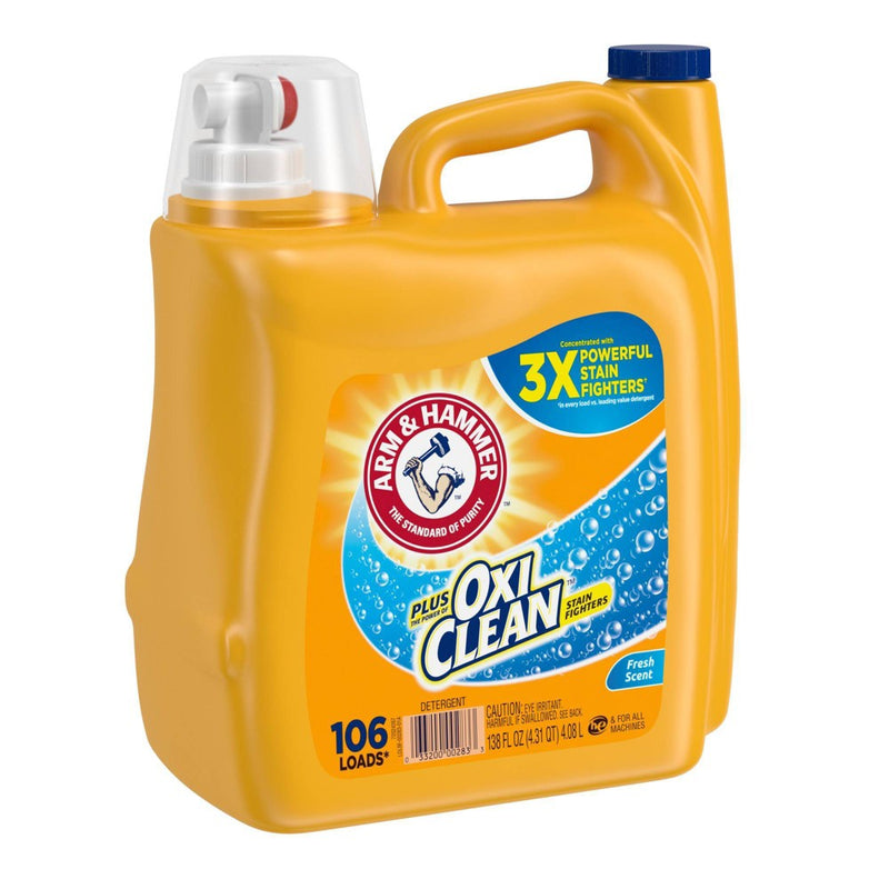 Arm & Hammer  Plus OxiClean Fresh Scent Liquid Laundry Detergent - 167 fl oz