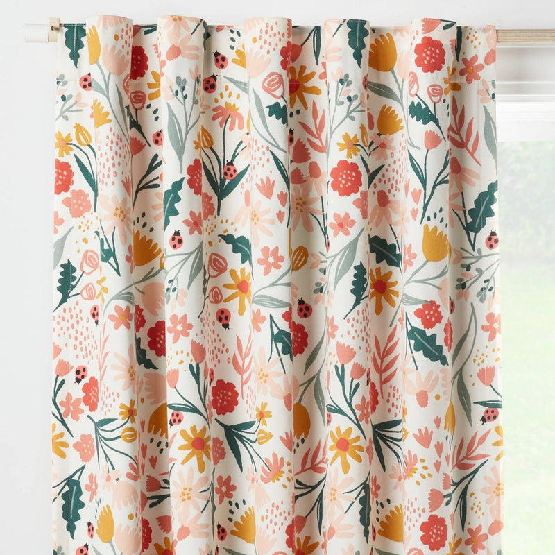 95" In the Garden Full Printed Blackout Curtain Panel - Pillowfort™