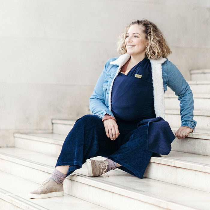 Boba Wrap Baby Carrier - Navy Blue