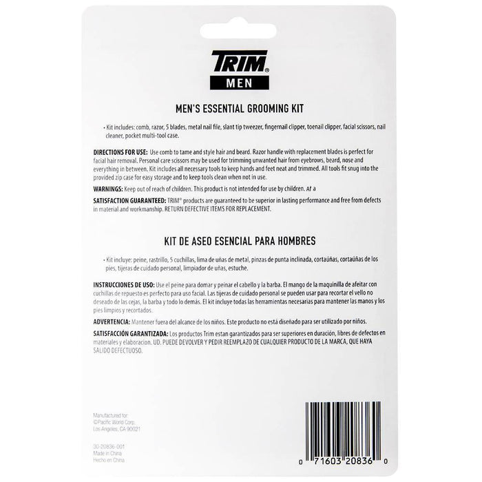 Trim Men's Everyday Nail Grooming Kit - 14ct