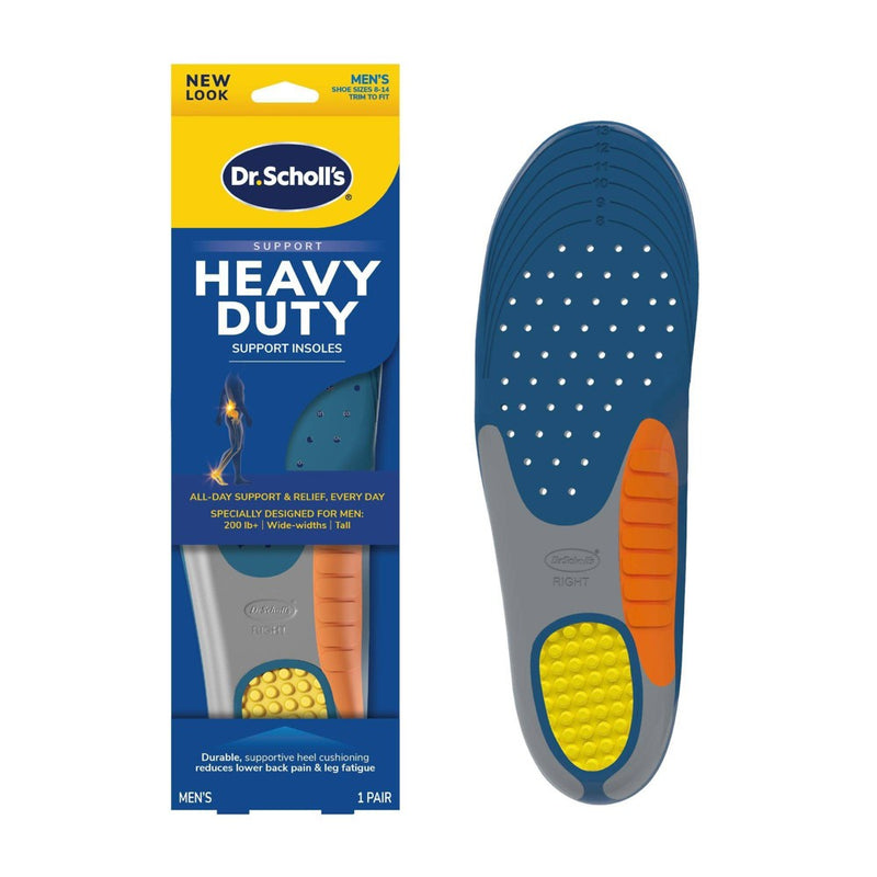 Dr. Scholl's Heavy Duty Support Insoles for Men - Size (8-14)