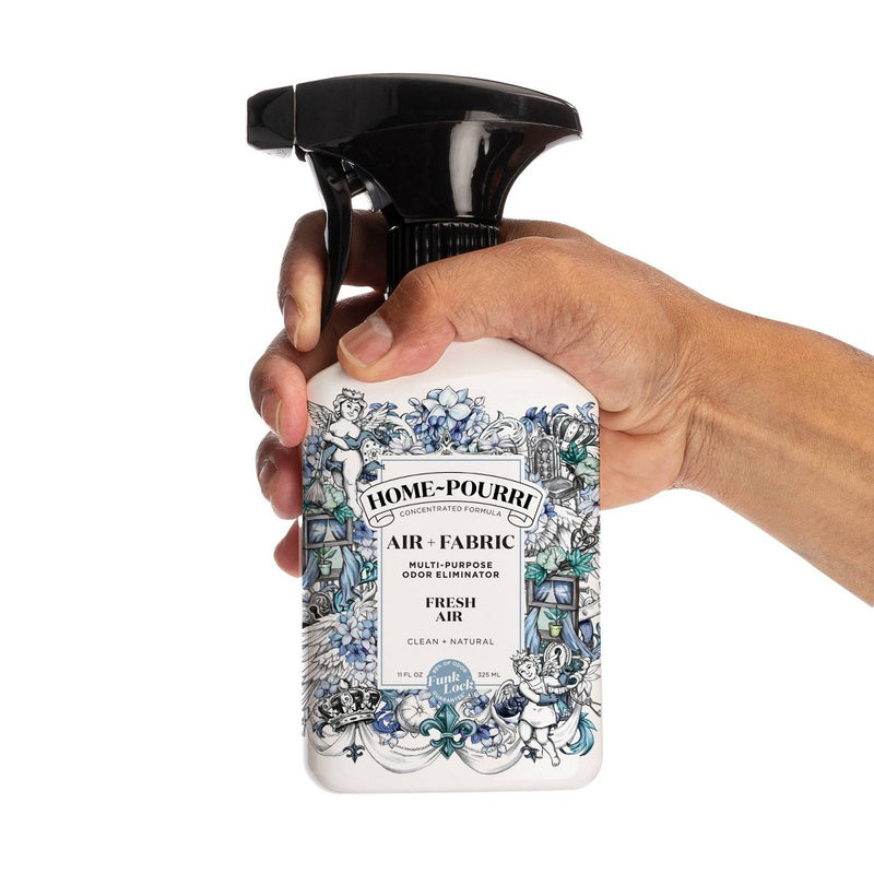 Home~Pourri Air + Fabric Multi-Purpose Odor Eliminator - Fresh Air - 11 fl oz