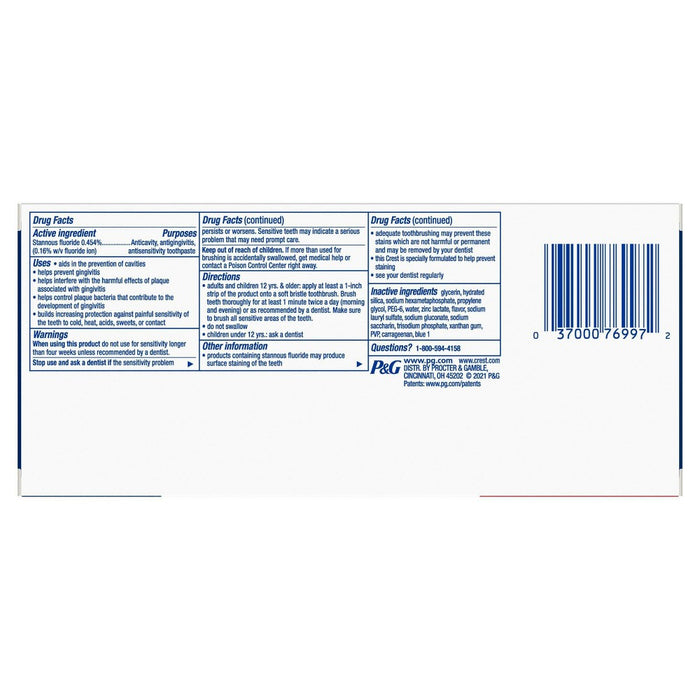 Crest PH Advanced Extra Deep Clean Mint Toothpaste 2pk/5.1oz