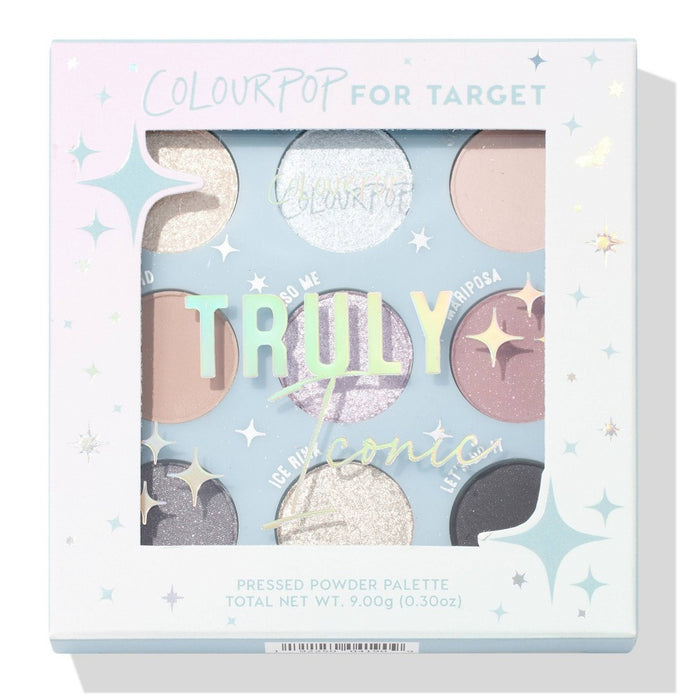 ColourPop For Target Pressed Powder Eyeshadow Palette - Truly Iconic - 0.3oz