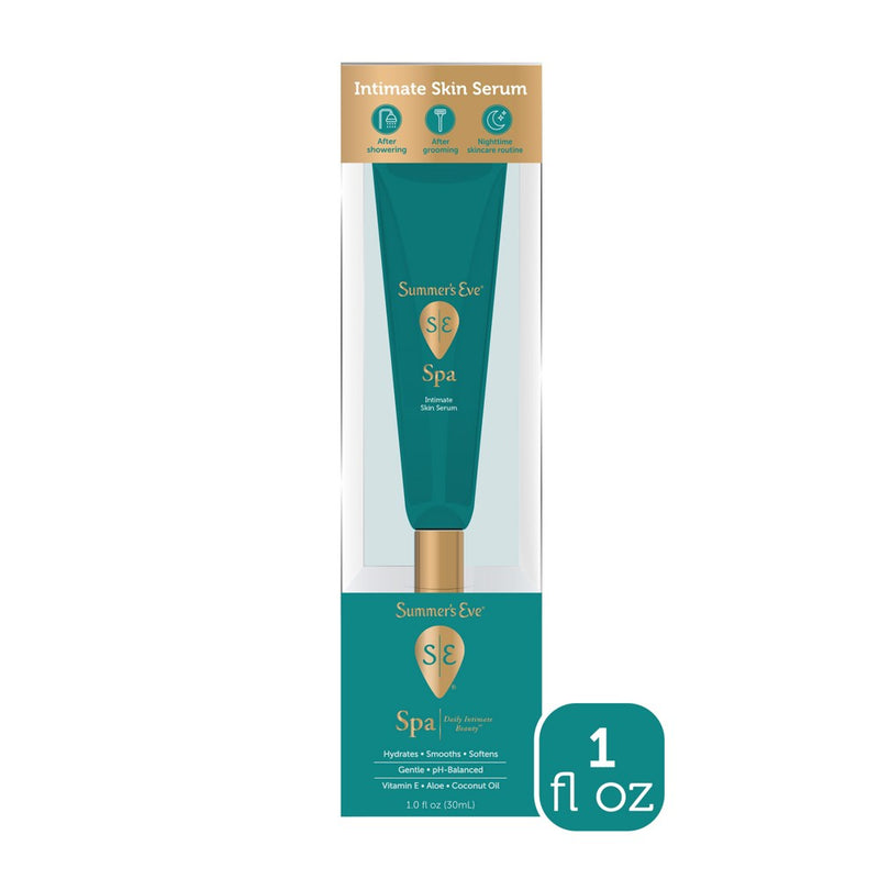 Summer's Eve Spa Fragrance Free Daily Intimate Women's Post Shave Hydrating Skin Serum - 1 fl oz
