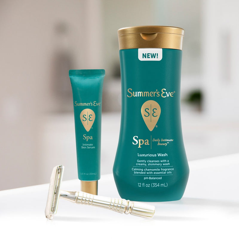 Summer's Eve Spa Fragrance Free Daily Intimate Women's Post Shave Hydrating Skin Serum - 1 fl oz