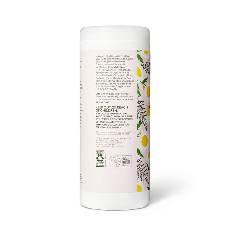 Wipes - Chamomile & Cedar - 35ct - Everspring™