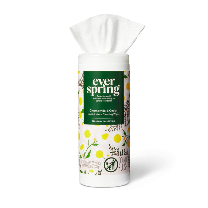 Wipes - Chamomile & Cedar - 35ct - Everspring™
