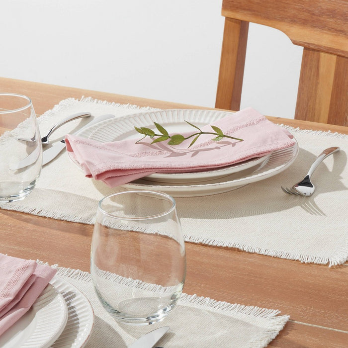 2pk Cotton Napkins Pink - Threshold™
