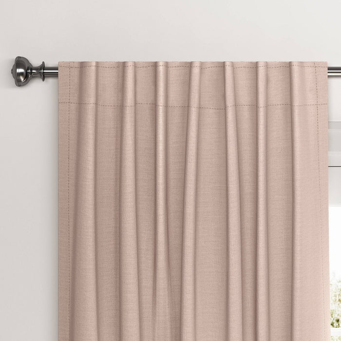 1pc 50"x84" Blackout Velvet Window Curtain Panel Dull Pink - Threshold™