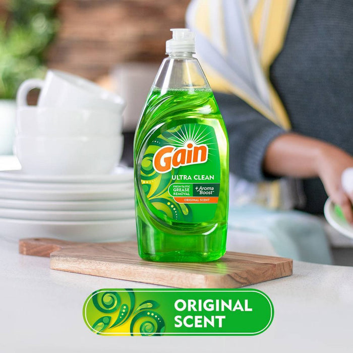 Gain Ultra Liquid Dish Soap - Original - 90 fl oz
