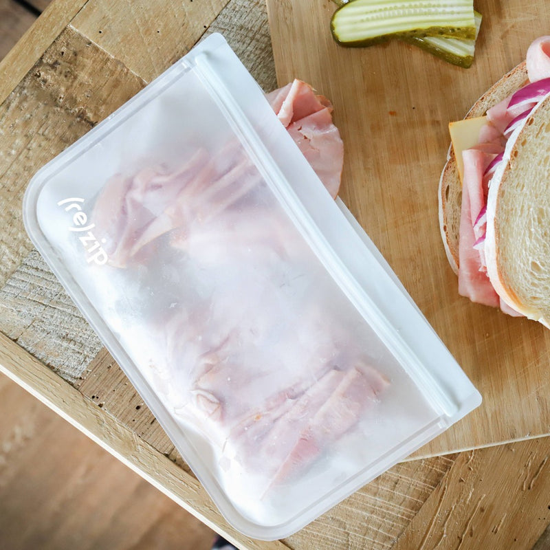 (re)zip Reusable Leak-proof Half Gallon Deli Bag - 4pk *NEW*