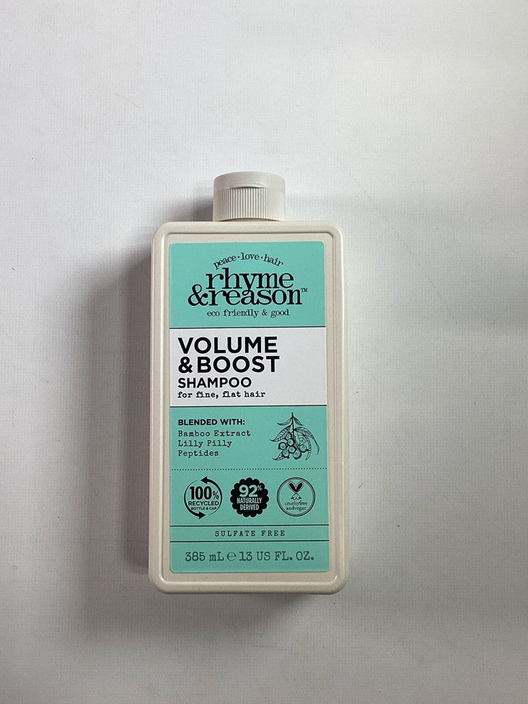 Rhyme And Reason Volume And Boost Shampoo 13 fl oz NEW