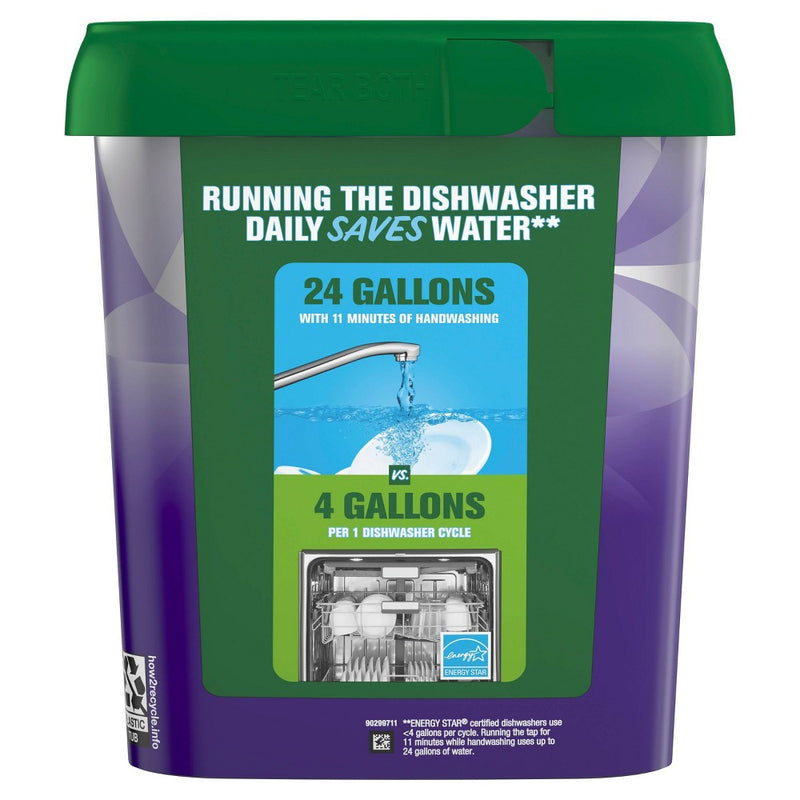 Cascade Platinum Plus Action Pacs Dishwasher Detergent - Mountain - 52ct/33.8oz