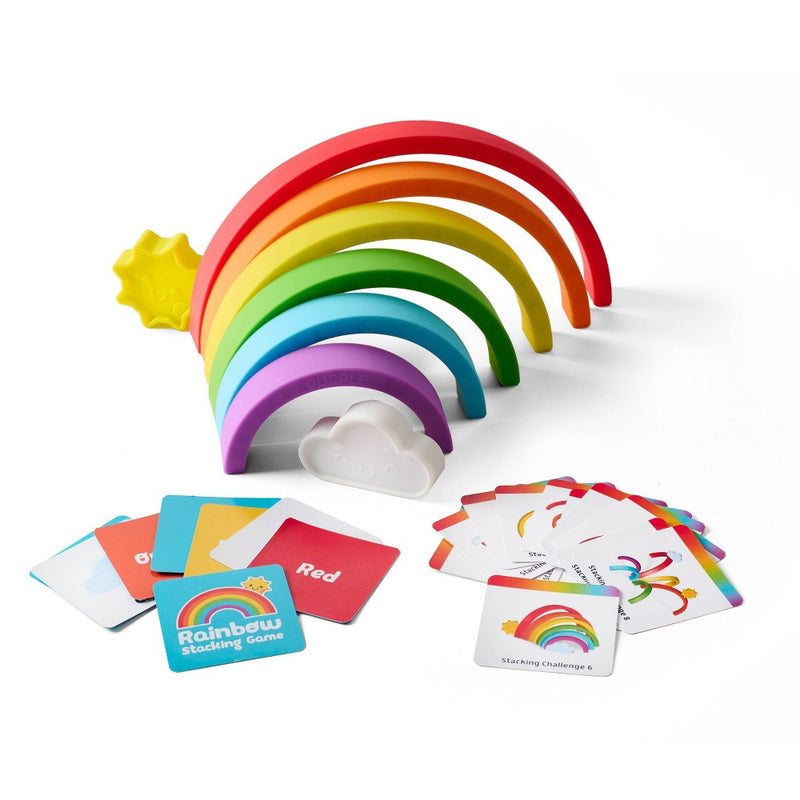 Chuckle & Roar Mini Rainbow Stacker Kids' Puzzle - 8pc