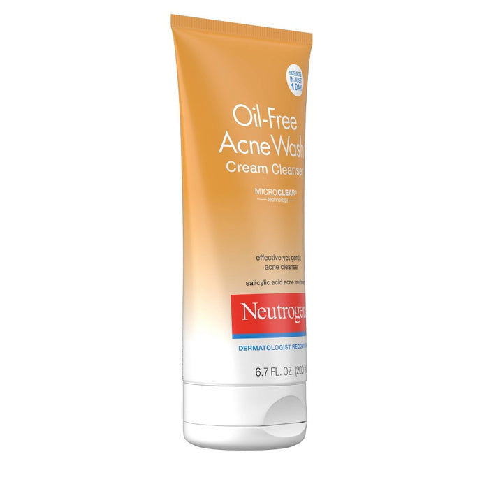 Neutrogena Oil-Free Acne Face Wash Cream Cleanser - 6.7 fl oz *NEW*