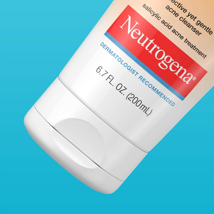 Neutrogena Oil-Free Acne Face Wash Cream Cleanser - 6.7 fl oz *NEW*