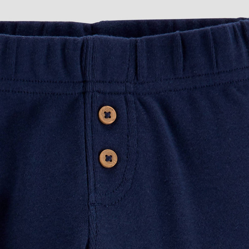 Carter's Just One You® Baby Boys' 2pk Pull-On Pants - Navy/Gray 6M