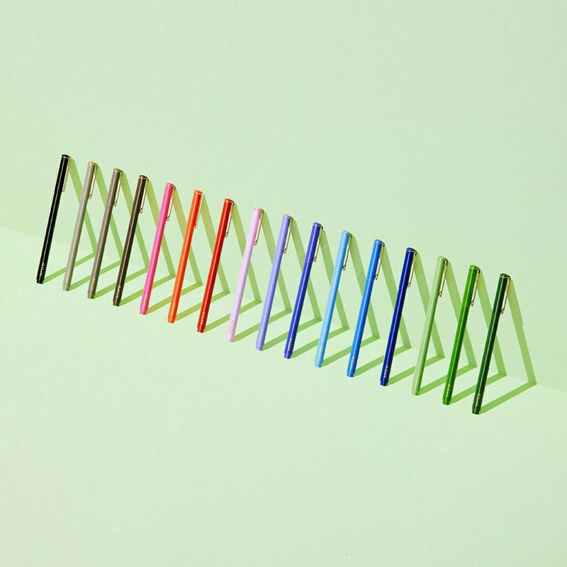 Post-it 3pk Felt Tip Pens - Black
