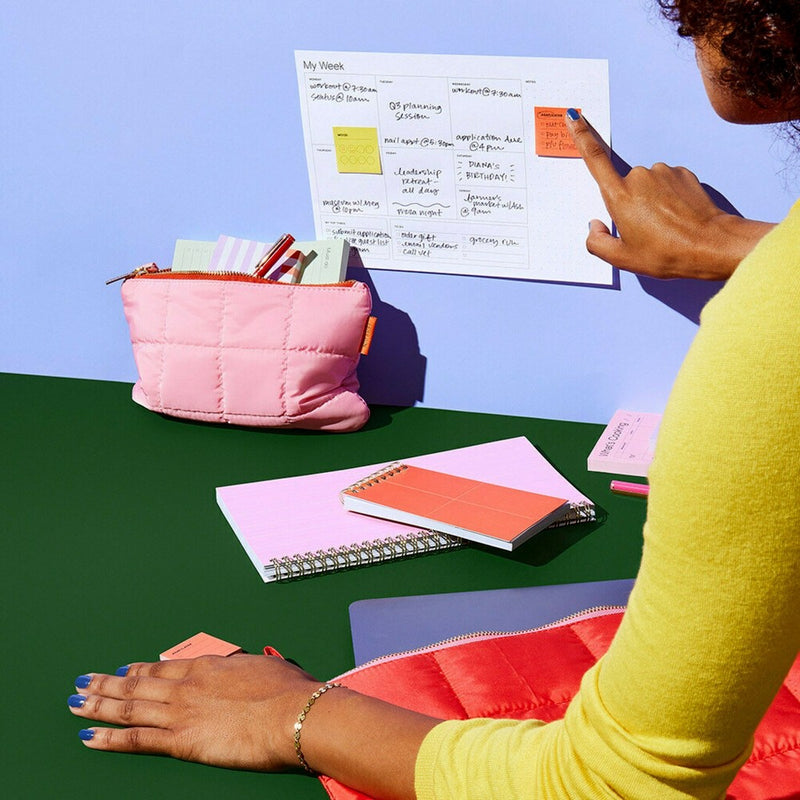 Post-it 10"x8" Note Weekly Planner