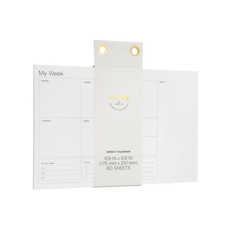 Post-it 10"x8" Note Weekly Planner