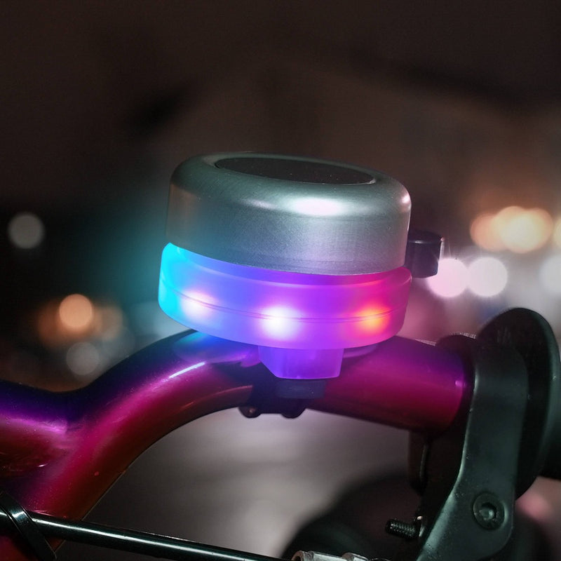 Brightz LED Bicycle Bell - Silver