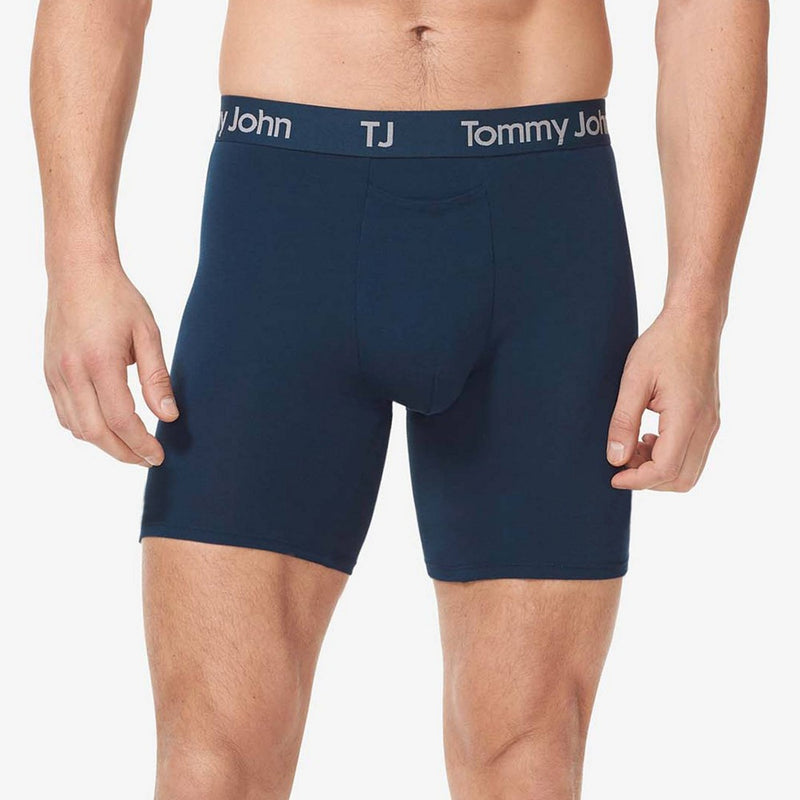 TJ | Tommy John™ Men's Boxer Briefs 2pk - Dress Blue/Turbulence XXL