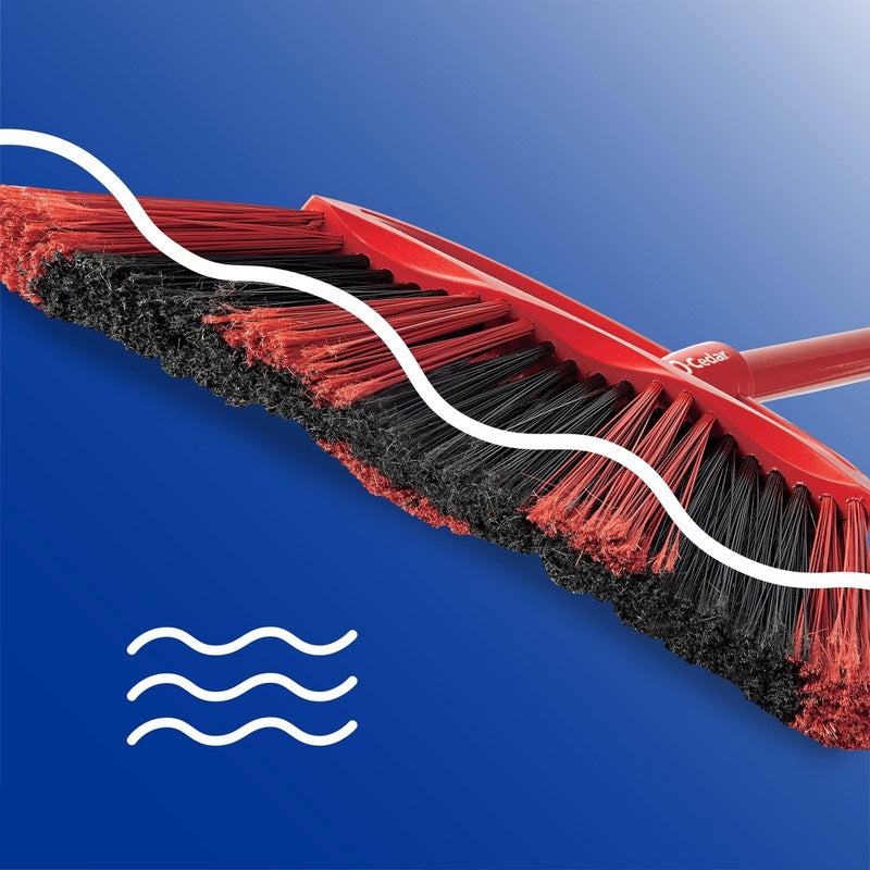 O-Cedar PowerCorner One Sweep Assembled Broom with Step-On Dustpan (LOCAL PICKUP ONLY)