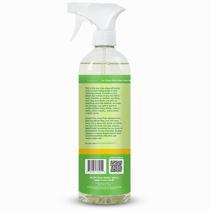 Puracy Everyday Surface Cleaner - Perfect Surfaces, Pure Ingredients - Organic Lemongrass - 16 fl oz