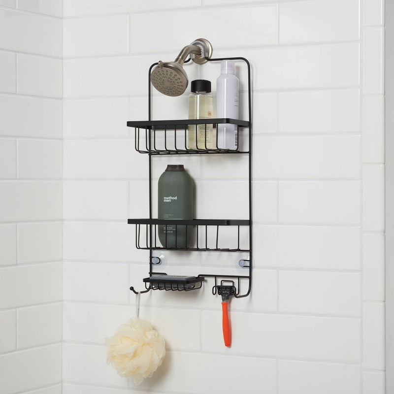 Bathroom Shower Caddy Black - Made By Design™ (LOCAL PICKUP ONLY)