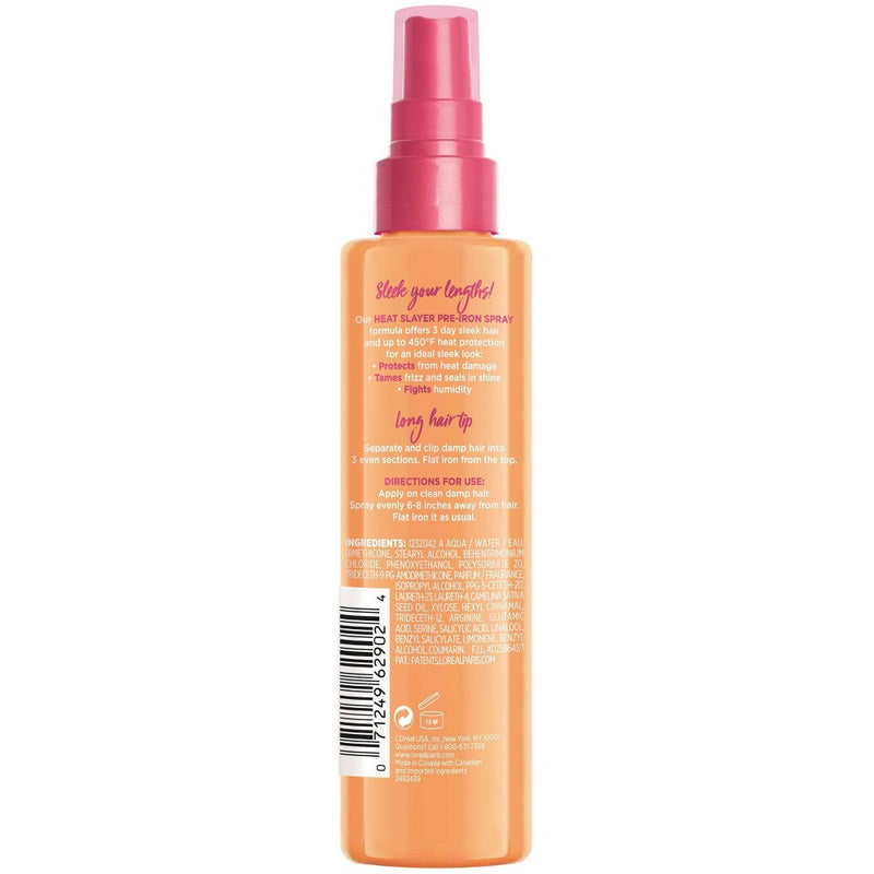 L'Oreal Paris Elvive Dream Lengths Heat Slayer Pre-Iron Leave-In Spray - 4.4oz