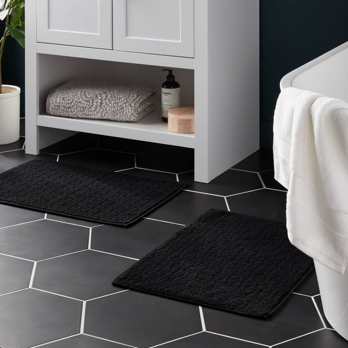 2pc Boho Rug Set Black - Threshold™