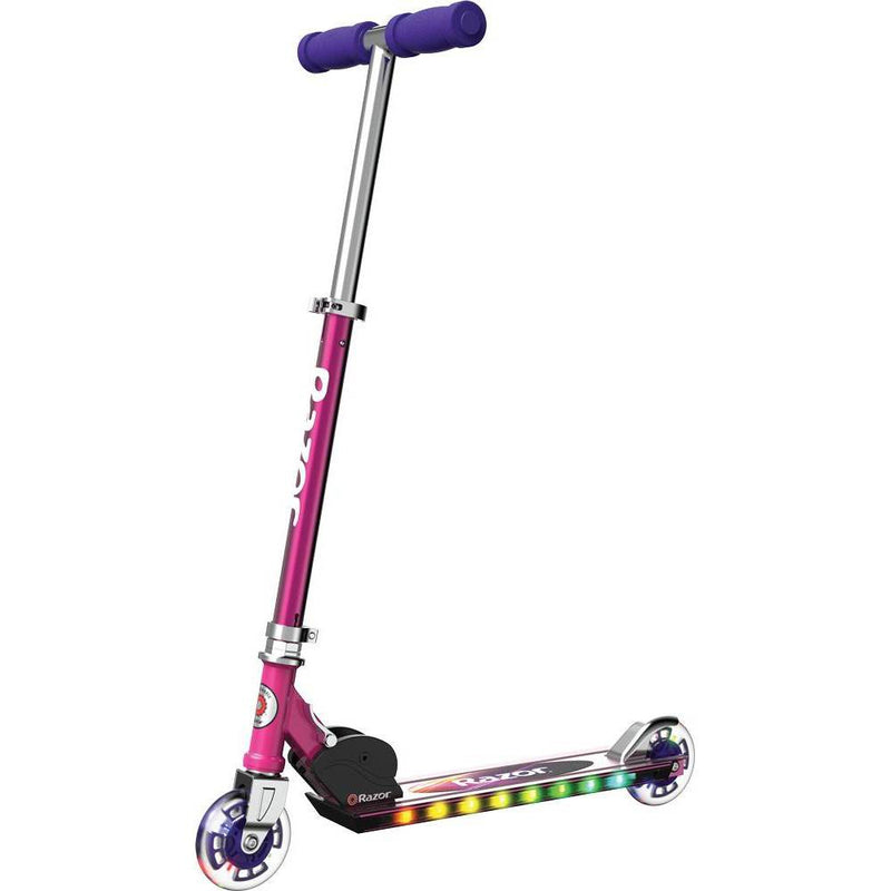 Razor A+ 2 Wheel Scooter with LED Lights - Magenta (LOCAL PICKUP ONLY)