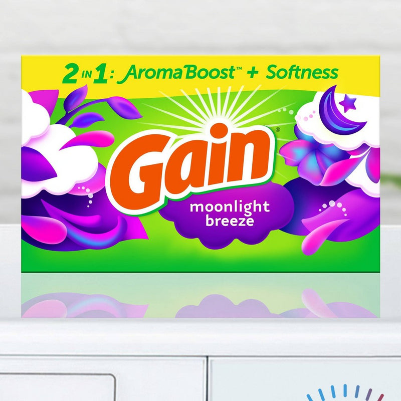 Gain Fabric Softener Dryer Sheets - Moonlight Breeze - 240ct