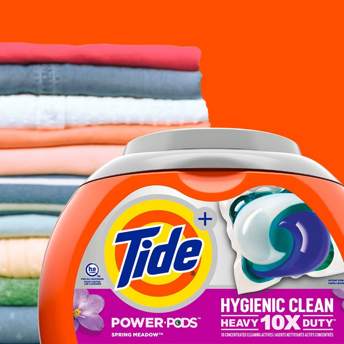 Tide Power Pods Clean Laundry Detergent - Spring Meadow - 42oz/25ct