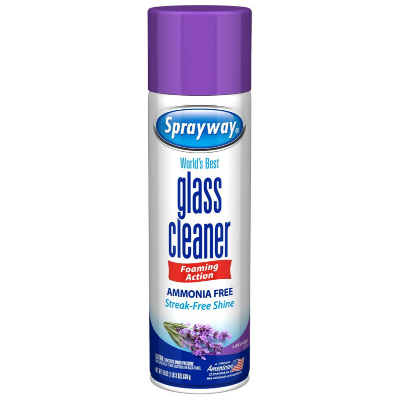Sprayway Glass Cleaner Scent - Lavender - 19oz