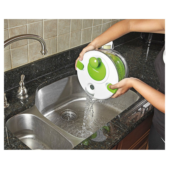 Cuisinart Green and White Salad Spinner