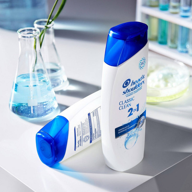 Head & Shoulders Classic Clean Anti-Dandruff 2-in-1 Paraben Free Shampoo and Conditioner - 12.5 fl oz