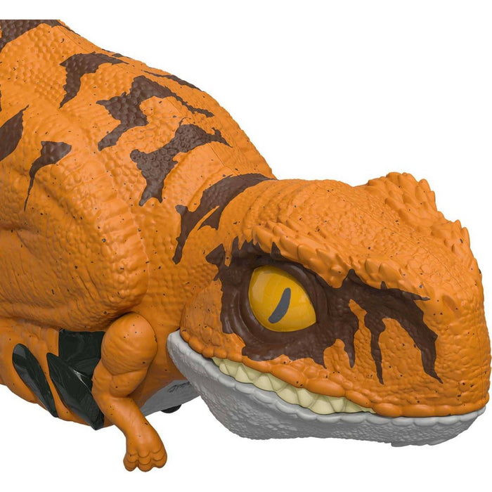 Jurassic World: Dominion Uncaged Click Tracker Atrociraptor 'Tiger' Dinosaur Toy