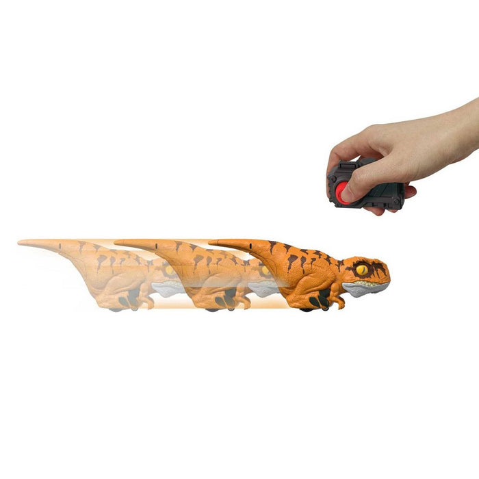 Jurassic World: Dominion Uncaged Click Tracker Atrociraptor 'Tiger' Dinosaur Toy