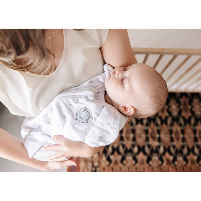 Dreamland Baby Weighted Swaddle Wrap - White