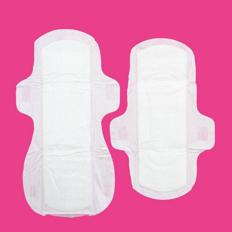Flo Here We Flo Organic Bamboo Combo Ultra Absorbent Pads with Wings - 15ct