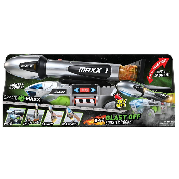 Space Maxx 3-N-1 Blast Off Booster Rocket (LOCAL PICKUP ONLY)