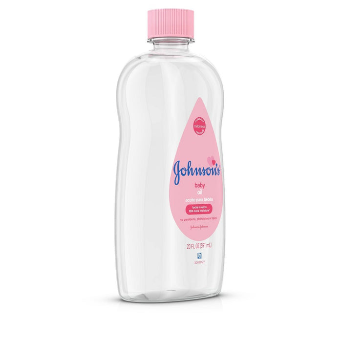 Johnson's Baby Oil Original Mineral - 20oz