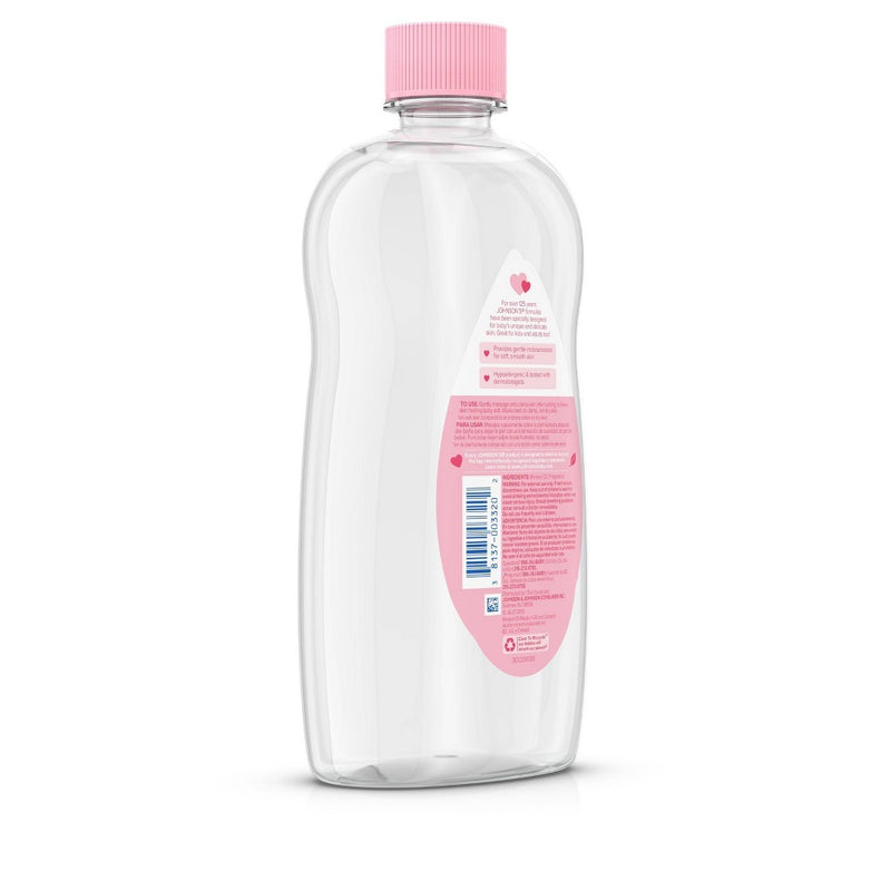 Johnson's Baby Oil Original Mineral - 20oz