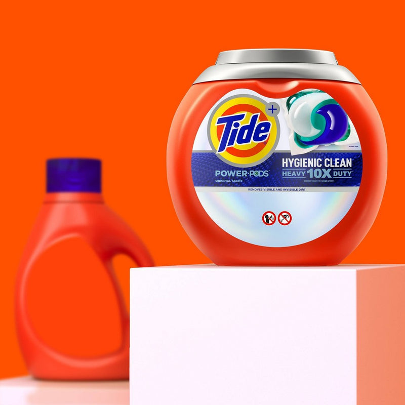 Tide Hygienic Clean Heavy Duty Power Pods Laundry Detergent Pacs - Original - 107oz/63ct