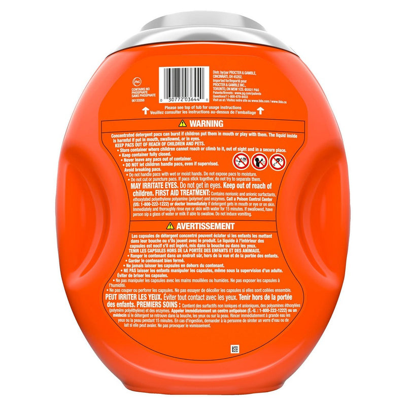Tide Hygienic Clean Heavy Duty Power Pods Laundry Detergent Pacs - Original - 107oz/63ct